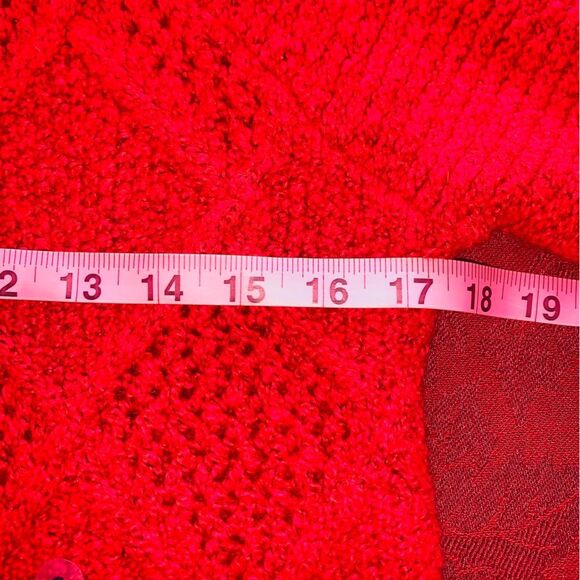 American Eagle Outfitters Red Cable Knit Fisherman Sweater
Size Small - Picture 2 of 7